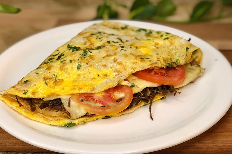 Omelete-de-carne-seca